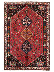 絨毯 ペルシャ カシュガイ Fine 163X245 ダークレッド/ブラック (ウール, ペルシャ/イラン)