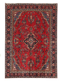 200X283 絨毯 ハマダン シャフバフ オリエンタル ダークレッド/ブラック (ウール, ペルシャ/イラン) Carpetvista