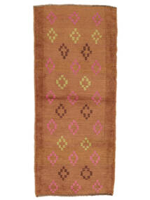  Moroccan Berber - Afghanistan 78X186 Χαλι Μαλλινο Καφέ/Κόκκινα Μικρό 