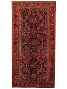 Alfombra Oriental Nanadj 155X310 Rojo Oscuro/Negro (Lana, Persia/Irán)