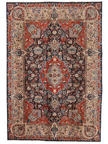 Persischer Kashmar Teppich 198X287 Dunkelrot/Braun (Wolle, Persien/Iran)