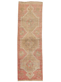 108X340 Herki Vintage Teppich Moderner Läufer Braun/Orange (Wolle, Türkei) Carpetvista