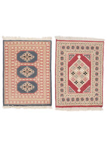 62X88 Pakistan Buchara 2Ply Teppich Orientalischer (Wolle, Pakistan) Carpetvista