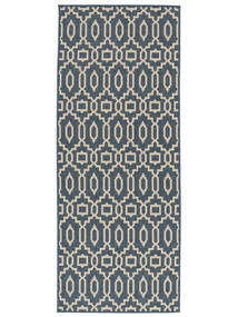  Indoor/Outdoor Rug 80X200 Washable Small Zellige - Blue/Beige