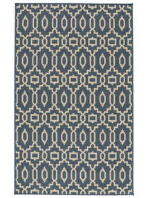  Washable Indoor/Outdoor Rug 100X160 Zellige Blue/Beige Small