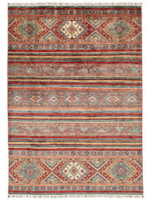 Shabargan Rug 171X241 Dark Red/Brown Wool, Afghanistan Carpetvista