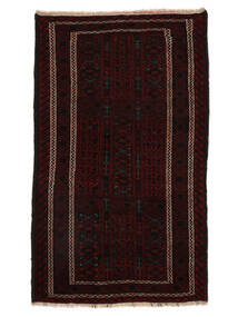  Orientalischer Belutsch Fine Teppich 100X170 Schwarz/Braun Wolle, Persien/Iran Carpetvista