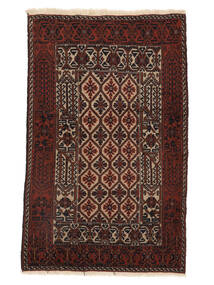  Persian Baluch Rug 103X163 Black/Brown Carpetvista