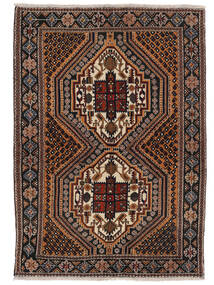 130X182 Afshar Shahre Babak Teppich Orientalischer Braun/Schwarz (Wolle, Persien/Iran) Carpetvista