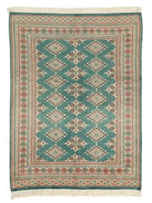絨毯 オリエンタル パキスタン ブハラ 2Ply 126X166 ダークグリーン/グリーン (ウール, パキスタン)