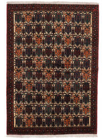 145X210 Afshar Shahre Babak Teppich Orientalischer Schwarz/Braun (Wolle, Persien/Iran) Carpetvista