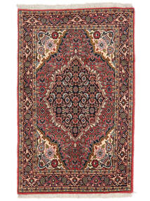 絨毯 オリエンタル ビジャー 84X133 ダークレッド/ブラック (ウール, ペルシャ/イラン)