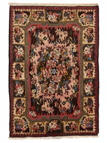 107X155 Bakhtiar Collectible Teppe Orientalsk Svart/Brun (Ull, Persia/Iran) 107X155 Bakhtiar Collectible Teppe Orientalsk Svart/Brun (Ull, Persia/Iran)