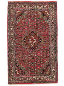  Bidjar Rug 93X151 Persian Wool Dark Red/Black Small Carpetvista