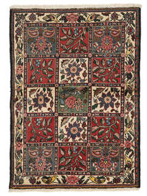  Bakhtiar Collectible Matot 113X155 Persialainen Villamatto Musta/Tummanpunainen Pieni Matto Carpetvista