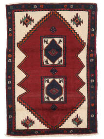 103X150 Klardasht Teppich Orientalischer Schwarz/Dunkelrot (Wolle, Persien/Iran) Carpetvista