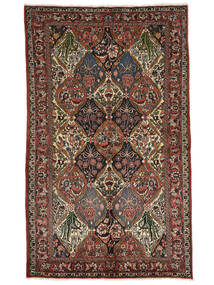  154X255 Bakhtiari Collectible Rug Black/Dark Red Persia/Iran Carpetvista