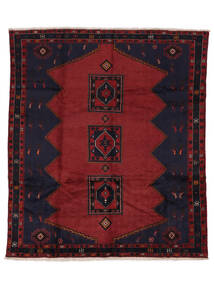 Alfombra Oriental Klardasht 247X282 Negro/Rojo Oscuro (Lana, Persia/Irán