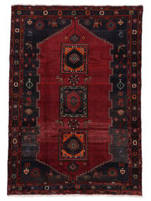 205X290 絨毯 クラルダシュト オリエンタル ブラック/ダークレッド (ウール, ペルシャ/イラン) Carpetvista