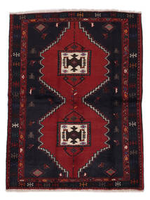 絨毯 クラルダシュト 143X193 ブラック/ダークレッド (ウール, ペルシャ/イラン)
