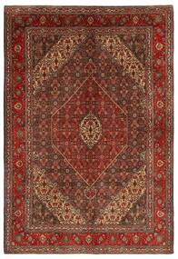 Orientalischer Täbriz 40 Mahi Teppich 198X293 Dunkelrot/Schwarz Wolle, Persien/Iran