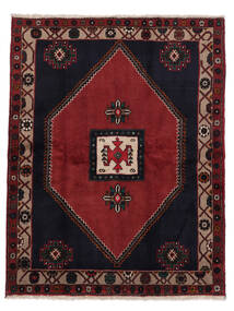 150X190 Klardasht Teppe Orientalsk Svart/Mørk Rød (Ull, Persia/Iran)