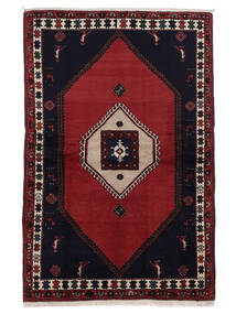  Persian Kelardasht Rug 130X200 Black/Dark Red (Wool, Persia/Iran)