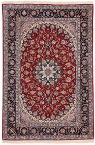  199X301 Isfahan Teppich Dunkelrot/Schwarz Persien/Iran