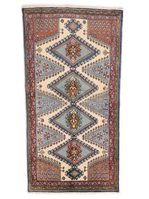  106X211 Medallion Small Hamadan Rug Wool, Carpetvista