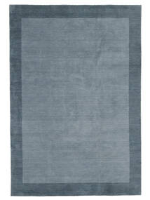  Handloom Frame Rug 200X300 Dark Blue Carpetvista