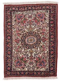  Persian Bidjar Rug 98X145 Black/Dark Red Carpetvista