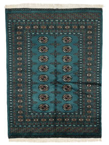 131X178 絨毯 パキスタン ブハラ 3Ply オリエンタル 黒/紺色の (ウール, パキスタン)