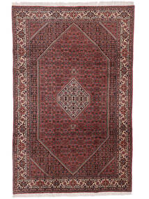  Persischer Bidjar Teppich 197X300 Dunkelrot/Schwarz Carpetvista