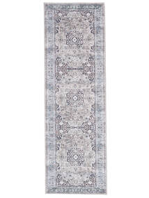  Washable 80X250 Gina Oriental Grey/Beige Runner Rug
 Small