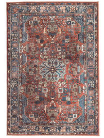  120X180 Medallion Washable Small Galaxy Oriental Rug - Rust Red/Blue Cotton