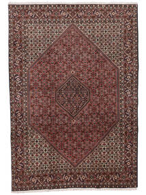 202X285 絨毯 ビジャー オリエンタル 茶色/ブラック (ウール, ペルシャ/イラン) Carpetvista