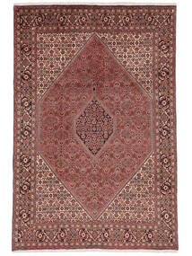 絨毯 ペルシャ ビジャー 197X294 ダークレッド/茶色 (ウール, ペルシャ/イラン)