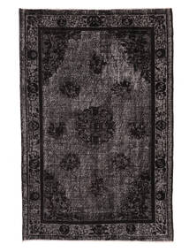  180X270 Colored Vintage - Turkiet Matto Musta/Tummanpunainen Turkki Carpetvista