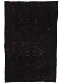  Colored Vintage - Turkiet 197X300 Vintage Wool Rug Black Carpetvista