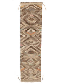 絨毯 キリム Ariana Trend 80X290 廊下 カーペット 茶色/オレンジ (ウール, アフガニスタン)