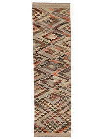 Kilim Ariana Trend Rug 83X291 Runner
 Brown/Orange Wool, Afghanistan Carpetvista
