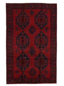  245X390 Beluch Vloerkleed Zwart/Donkerrood Afghanistan Carpetvista