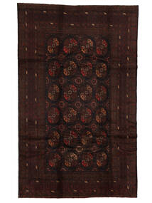 195X320 絨毯 バルーチ オリエンタル ブラック (ウール, アフガニスタン) Carpetvista