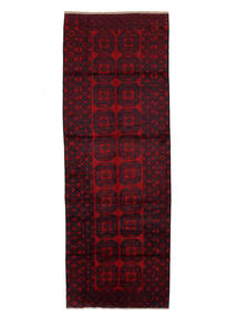140X390 絨毯 オリエンタル バルーチ 廊下 カーペット ブラック/ダークレッド (ウール, アフガニスタン) Carpetvista