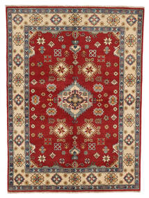  Oriental Kazak Fine Rug 147X203 Dark Red/Brown Wool, Afghanistan Carpetvista