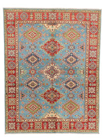 Kazak Fine Rug 148X194 Brown/Dark Red (Wool, Afghanistan)