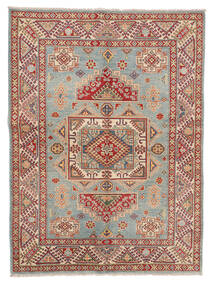  Oriental Kazak Fine Rug 148X201 Brown/Green Wool, Afghanistan Carpetvista