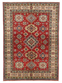  Oriental Kazak Fine Rug 147X208 Dark Red/Brown Wool, Afghanistan Carpetvista
