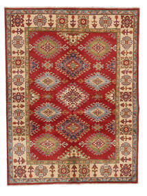 Kazak Fine Rug 150X201 Dark Red/Brown Wool, Afghanistan Carpetvista
