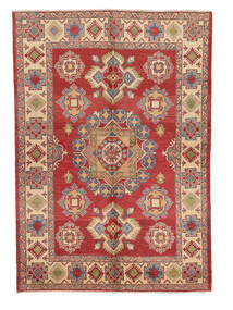 149X221 Kazak Fine Rug Oriental Brown/Dark Red (Wool, Afghanistan) Carpetvista